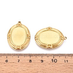Cabochon pendenti in acciaio inossidabile 304&nbsp;X-STAS-T067-17G