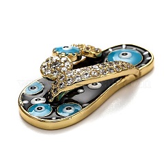 Pendentifs en laiton zircon cubique clair&nbsp;KK-B028-10G-C