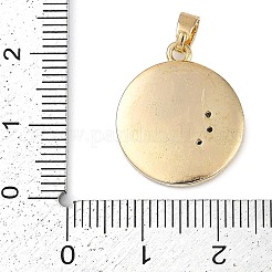 Ottone con zirconi cubici e smalto&nbsp;KK-Q005-06G