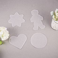 Abc Kunststoff pegboards für DIY Sicherung Perlen verwendet&nbsp;PH-DIY-P001-04