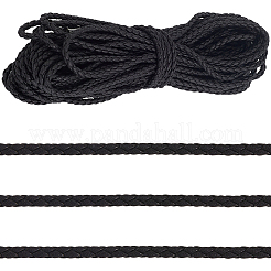 Cordino intrecciato in similpelle tondo da 10 m&nbsp;WL-GF0001-32C-05