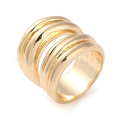 Bagues en alliage multicouche pour femmes&nbsp;RJEW-K277-02G