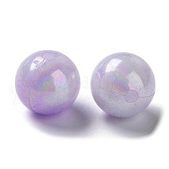 Perles acryliques opaques bicolores&nbsp;LS-SACR-P024-01B-W10