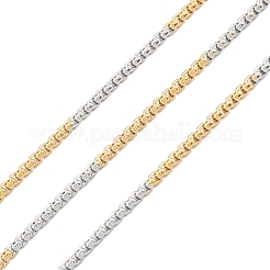 Ionenplattierung (IP) 304 Edelstahl-Boxketten&nbsp;STAS-B001-27A-G