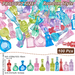 100 Stück Kunststoffperlen&nbsp;KY-CP0001-14