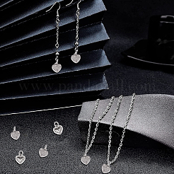 10 ciondoli in ottone con micro pavé di zirconi cubici&nbsp;ZIRC-SC0001-14