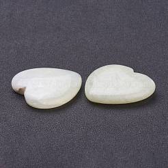 Natürlicher Xiuyan-Jade-Herz-Liebesstein&nbsp;G-J391-07B