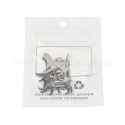 4 Stück Anhänger aus 304 Edelstahl&nbsp;STAS-FS0002-01B