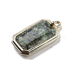 Natürliche afrikanische Türkis (Jaspis) Anhänger&nbsp;G-U019-04G-04