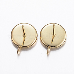 Boucles d'oreilles à tige en acier inoxydable 304&nbsp;STAS-G180-02G-8mm