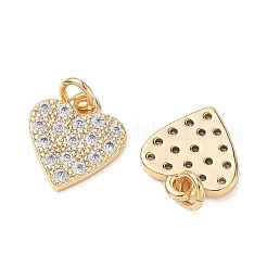 Pendentifs en laiton et zircon cubique transparent pour la Saint-Valentin de Shegrace&nbsp;XGRQ3K253-539G