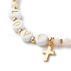 Glasperlen Armbänder strecken&nbsp;BJEW-JB06577-04