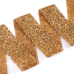 Glitzerharz Hotfix Strass (Schmelzkleber auf der Rückseite)&nbsp;OCOR-TA0002-03-40mm