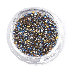 Placcato perline di vetro&nbsp;SEED-S016-07