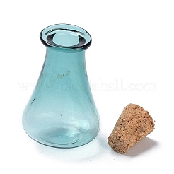 Bottiglie di sughero di vetro&nbsp;X1-AJEW-O032-01G