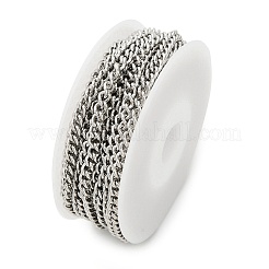 Cadenas de bordillo de acero inoxidable quirúrgico 316L&nbsp;CHS-H115-02C-P