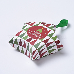 Coffrets cadeaux de noël en forme d'étoile&nbsp;CON-L024-F