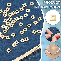 Perline distanziatrici in ottone da 100 pz&nbsp;KK-HY0003-62