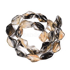 Handgemachte Murano Glas Perlen Stränge&nbsp;LA-N046-02L