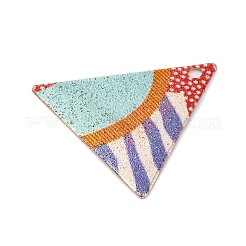 Ohrringe mit geometrischem Blatt-Print&nbsp;LS-PALLOY-E139-01G-06