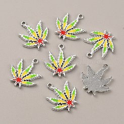 Pendente smaltati in lega&nbsp;FIND-WH0120-22P