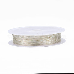 Fil de bijoux en cuivre rond&nbsp;X-CWIR-Q006-0.3mm-S