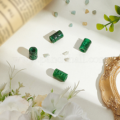 4 Stück natürliche myanmarische Jade / birmanische Jade europäische Perlen&nbsp;G-PA0001-31