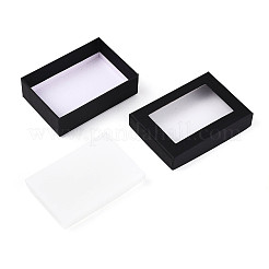 San valentino rettangolo giorno presenta imballi di cartone insieme dei monili scatole&nbsp;LS-CBOX-S001-90x65mm-02