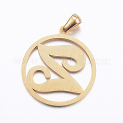 Pendentifs en acier inoxydable 304 avec placage ionique (IP)&nbsp;STAS-K162-079G