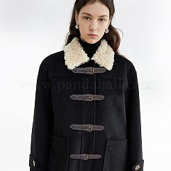 6 Stück Knebelschnalle aus Kunstleder&nbsp;FIND-FG0001-29