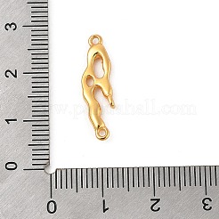 925 Sterling Silber unregelmäßig geformte Kronleuchter Komponentenglieder&nbsp;STER-D288-01G