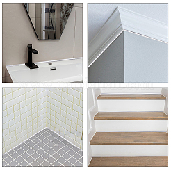 PVC selbstklebende flexible Formleiste&nbsp;DIY-CP0011-89B-01