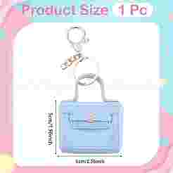 1 portachiavi in pelle PU&nbsp;KEYC-CL0001-40B