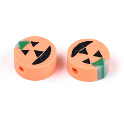 Halloween handgemachte Polymer Clay Perlen&nbsp;CLAY-T022-15C