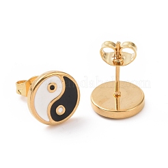 Conjuntos de joyas de acero inoxidable 304 según el Feng Shui&nbsp;SJEW-H144-08G