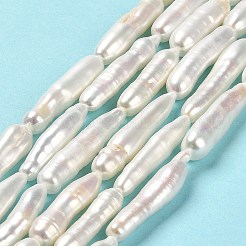 Natürliche Keshiperlen Stränge&nbsp;PEAR-J007-07