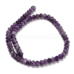 Natürlichen Amethyst Perlen Stränge&nbsp;G-Z111-A33