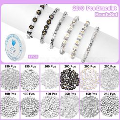 Kit per la creazione di braccialetti elastici perline fai da te&nbsp;DIY-SZ0006-05