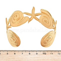 Bracciali aperti in acciaio inossidabile 304 per la spiaggia estiva&nbsp;SA-CBA9AC8-03G