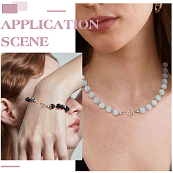 4 set 925 fermagli a barilotto in argento sterling&nbsp;STER-BC0003-07