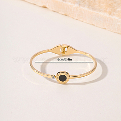 Bracelets à charnière en alliage de style romain pour femmes&nbsp;IG2140