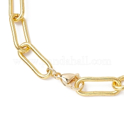 Colliers pour animaux de compagnie avec chaîne en fer et trombone&nbsp;NJEW-JN05393-01
