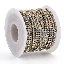 Chaînes en strass en acier inoxydable 304&nbsp;STAS-T055-12G-B