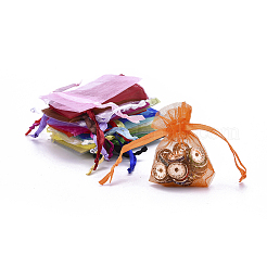 Sacs-cadeaux en organza avec cordon de serrage&nbsp;OP-R016-7x9cm-M