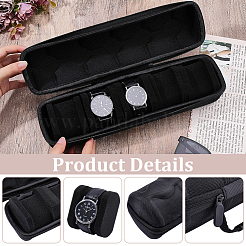 Pochettes de rangement pour montres en EVA à 5 emplacement&nbsp;ABAG-WH0063-113B