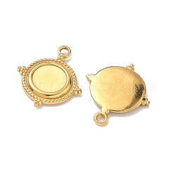Anhängerfassung aus Edelstahl 304 mit Cabochon-Fassung&nbsp;STAS-I367-04G