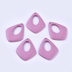 Pendentifs en bois&nbsp;WOOD-WH0021-18A
