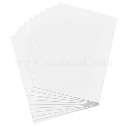 Carta ignifuga in fibra ceramica, accessori ausiliari per la fusione del vetro fai da te, per forno a microonde, rettangolo, bianco, 30x20x0.3cm
