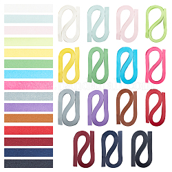 Globleland 15 sacs 15 couleurs bandes de papier quilling, couleur mixte, 530x5mm, à propos 120strips / sac, 1bag / couleur
