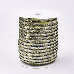 Glitter Sparkle Ribbon, Polyester & Nylon Ribbon, Colorful, 3/8 inch(9.5~10mm), about 200yards/roll(182.88m/roll).